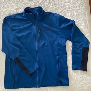 XL the North Face Canyonlands full-zip jacket. Heather Blue